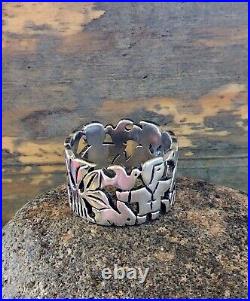 Size 6 Retired James Avery Saint Francis Loves The Animals Wide Ring FITS 5.5