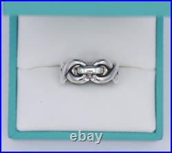 Sterling Silver James Avery Bold Infinity Band Ring Size 6.5 RARE & RETIRED 6.4g