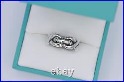 Sterling Silver James Avery Bold Infinity Band Ring Size 6.5 RARE & RETIRED 6.4g