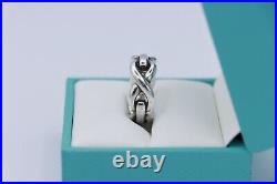 Sterling Silver James Avery Bold Infinity Band Ring Size 6.5 RARE & RETIRED 6.4g