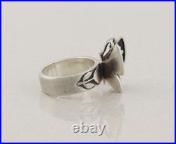 Sterling Silver James Avery Mariposa Butterfly Ring Size 9