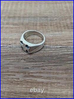 Sterling Silver James Avery Mens Cross Ring Retired Size 11.75