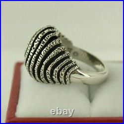 Sterling Silver James Avery Wavy Dome Ring Vintage Size 7