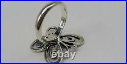 Sz 7.5 RETIRED James Avery Spring Butterfly Ring FREE SHIPPING