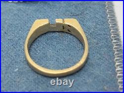 Vintage 14k Gold James Avery Signed Ring BLT 3g Size 5 with Box Bag Rare