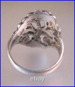 Vintage JAMES AVERY Tree of Life Sterling Silver Ring Size 6 Fine Jewelry Signed