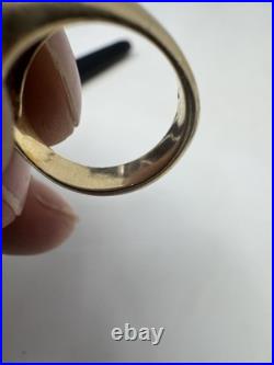 Vintage James Avery 14K Gold Teardrop Ring 7.6g Rare Collector's Piece