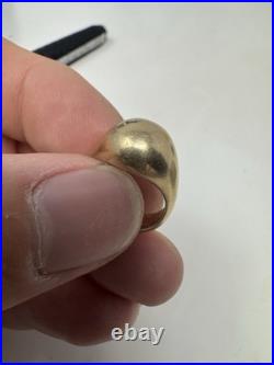 Vintage James Avery 14K Gold Teardrop Ring 7.6g Rare Collector's Piece