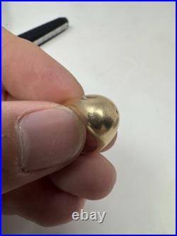 Vintage James Avery 14K Gold Teardrop Ring 7.6g Rare Collector's Piece