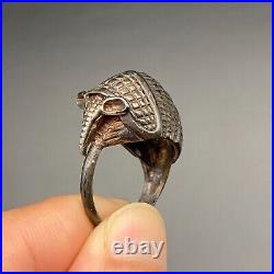 Vintage James Avery Armadillo Sterling Silver Ring Size 6.5