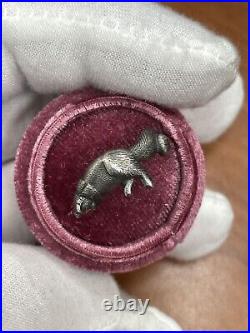 Vintage James Avery Sterling Silver Cat Ring Size 7