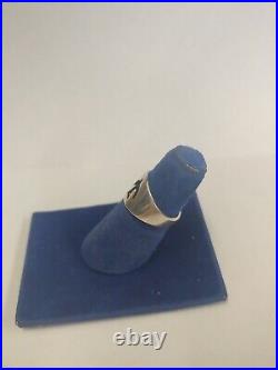 Vintage James Avery Sterling Silver Dove Cutout Ring Size 6