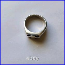Vintage Retired James Avery Greek Cross Wide Band Ring Size 9