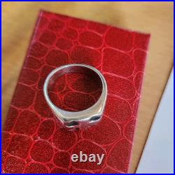 Vintage Retired James Avery Greek Cross Wide Band Ring Size 9