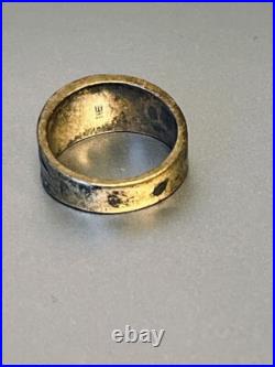 Vintage Retired James Avery Sterling Silver Ezperanza Cross Band Ring Size 8.5 Vintage Retired James Avery Sterling Silver Ezperanza Cross Band Ring Size 8.5