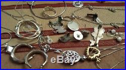Wearable Retail Lot Sterling Silver 925 bracelets necklaces, rings & James Avery